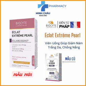 Éclat Extrême Pearl viên uống giúp giảm nám, trắng da, chống nắng