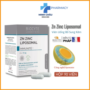 Zn Zinc Liposomal Viên uống bổ sung kẽm