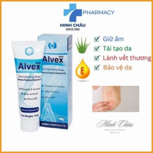 Alvex 100g Kem dưỡng ẩm, phục hồi, ngăn ngừa khô nứt, dày sừng, chai da.