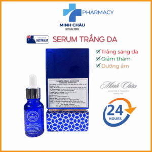 Lematin Pearl Advanced Whitening Serum 15ml Serum trắng da, giảm thâm nám - Chính hãng Úc