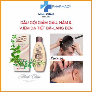Dầu gội Candid TV 60ml sạch gầu, nấm ngứa.