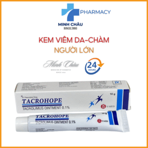 Tacrohope 10g - Kem chăm sóc da dành cho người lớn.